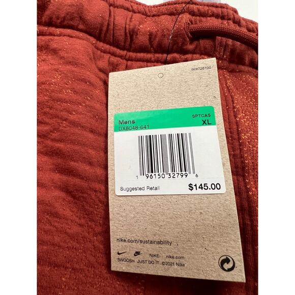 Nike Therma-FIT ADV Tech Fleece Mars Stone Joggers Men's Size XL - Picture 3 of 12